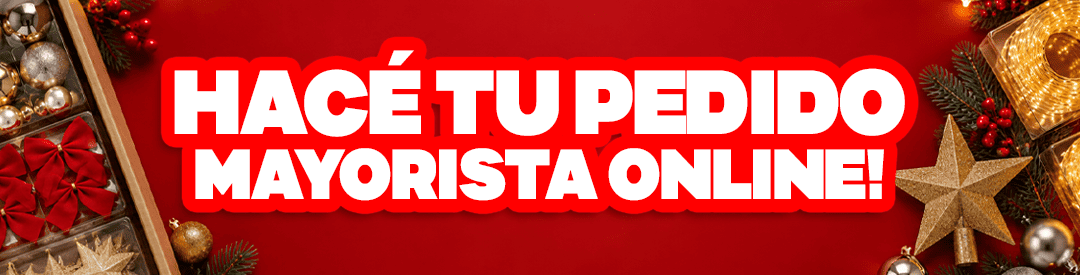 Hacé tu pedido mayorista online.